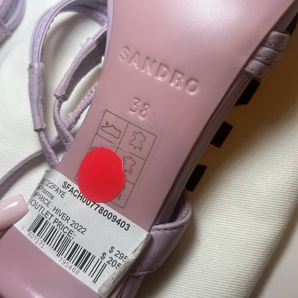 Faye Strappy Slingback High Heel Sandals - Picture 7 of 7